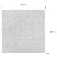 Салфетки из микрофибры 30х30 см, КОМПЛЕКТ 3 шт. "ULTRASONIC GREY COLOUR PACK 3", LAIMA HOME, 608217 Салфетки из микрофибры 30х30 см, КОМПЛЕКТ 3 шт. "ULTRASONIC GREY COLOUR PACK 3", LAIMA HOME, 608217