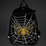 Ранец BRAUBERG PREMIUM, 2 отделения, с брелком, "Venomous spider", 3D панель, 38х29х16 см, 271355