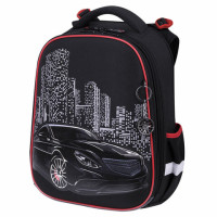 Ранец BRAUBERG PREMIUM, 2 отделения, с брелком, "City car", LED ЛАМПОЧКИ, 38х29х16 см, 271356 Ранец BRAUBERG PREMIUM, 2 отделения, с брелком, "City car", LED ЛАМПОЧКИ, 38х29х16 см, 271356