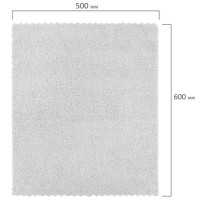 Тряпка для мытья пола из микрофибры 50х60 см, КОМПЛЕКТ 2 шт. "ULTRASONIC BI-COLOUR" LAIMA HOME, 608219
