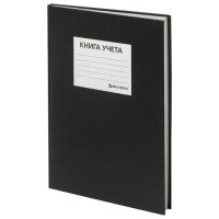Книга учета 144 л., клетка, твердая, бумвинил, блок офсет, наклейка, А4 (200х290 мм), BRAUBERG, 130225 Книга учета 144 л., клетка, твердая, бумвинил, блок офсет, наклейка, А4 (200х290 мм), BRAUBERG, 130225