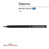 Ручка шариковая BRUNO VISCONTI "Palermo", черный металлический корпус, 0,7 мм, синяя, 20-0250/01