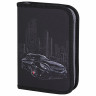Пенал BRAUBERG, 1 отделение, 1 откидная планка, полиэстер, 21х14 см, "Night Car", 271522 Пенал BRAUBERG, 1 отделение, 1 откидная планка, полиэстер, 21х14 см, "Night Car", 271522