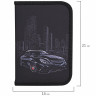 Пенал BRAUBERG, 1 отделение, 1 откидная планка, полиэстер, 21х14 см, "Night Car", 271522 Пенал BRAUBERG, 1 отделение, 1 откидная планка, полиэстер, 21х14 см, "Night Car", 271522