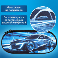 Пенал-футляр BRAUBERG, 1 отделение, органайзер, полиэстер, 22x9х5 см, "Night driver", 272314 Пенал-футляр BRAUBERG, 1 отделение, органайзер, полиэстер, 22x9х5 см, "Night driver", 272314