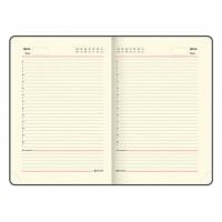 Ручка шариковая PARKER "Jotter Plastic CT", корпус черный, ежедневник А5 черный, золотой срез, пакет, 880894
