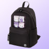 Рюкзак BRAUBERG FASHION CITY, универсальный, "Anime Cats", черный, 44х31х16 см, 229965 Рюкзак BRAUBERG FASHION CITY, универсальный, "Anime Cats", черный, 44х31х16 см, 229965
