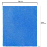Тряпка для мытья пола из микрофибры 50х60 см "OVERLOCK INDIGO COLOUR", синяя, LAIMA HOME, 608222 Тряпка для мытья пола из микрофибры 50х60 см "OVERLOCK INDIGO COLOUR", синяя, LAIMA HOME, 608222