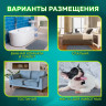 Комплект ковриков MEMORY EFFECT для ванной 50х80 см и туалета 40х60 см темно-серый LAIMA HOME, 608448 Комплект ковриков MEMORY EFFECT для ванной 50х80 см и туалета 40х60 см темно-серый LAIMA HOME, 608448