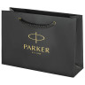 Ручка шариковая PARKER "Jotter Plastic CT", корпус черный, ежедневник А5 черный, белый срез, пакет, 880895 Ручка шариковая PARKER "Jotter Plastic CT", корпус черный, ежедневник А5 черный, белый срез, пакет, 880895