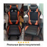 Кресло компьютерное BRABIX "GT Racer GM-100", две подушки, экокожа, черное/оранжевое, 531925 Кресло компьютерное BRABIX "GT Racer GM-100", две подушки, экокожа, черное/оранжевое, 531925