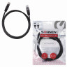 Кабель (патчкорд) UTP 5E категория, RJ-45, 1 м, SONNEN, для подключения по локальной сети LAN, 513122 Кабель (патчкорд) UTP 5E категория, RJ-45, 1 м, SONNEN, для подключения по локальной сети LAN, 513122