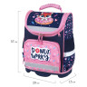 Ранец ЮНЛАНДИЯ WISE, 1 отделение, 3 кармана, устойчивое дно, "Donut worry", 37x29х15 см, 272073 Ранец ЮНЛАНДИЯ WISE, 1 отделение, 3 кармана, устойчивое дно, "Donut worry", 37x29х15 см, 272073