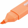 Текстовыделитель ЮНЛАНДИЯ "COLORSTAR PASTEL", ПЕРСИКОВЫЙ, линия 1-4 мм, 151715
