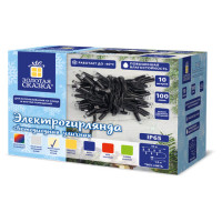 Электрогирлянда-нить уличная "Heavy Rain" 10 м, 100 LED, теплый белый, 220 V, ЗОЛОТАЯ СКАЗКА, 591295 Электрогирлянда-нить уличная "Heavy Rain" 10 м, 100 LED, теплый белый, 220 V, ЗОЛОТАЯ СКАЗКА, 591295