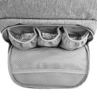 Рюкзак для мамы BRAUBERG MOMMY с ковриком, крепления на коляску, термокарманы, серый, 40x26x17 см, 270819 Рюкзак для мамы BRAUBERG MOMMY с ковриком, крепления на коляску, термокарманы, серый, 40x26x17 см, 270819