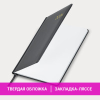 Еженедельник датированный 2024 А5 145х215 мм, BRAUBERG "Select", балакрон, черный, 115035 Еженедельник датированный 2024 А5 145х215 мм, BRAUBERG "Select", балакрон, черный, 115035