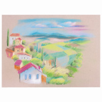 Пастель сухая художественная BRAUBERG ART "CLASSIC", 36 цветов, круглое сечение, 181455