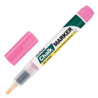 Маркер меловой MUNHWA "Chalk Marker", 3 мм, РОЗОВЫЙ, сухостираемый, для гладких поверхностей, CM-10 Маркер меловой MUNHWA "Chalk Marker", 3 мм, РОЗОВЫЙ, сухостираемый, для гладких поверхностей, CM-10