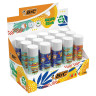 Клей-карандаш BIC "ECOlutions", 8 г, обесцвечивающийся после высыхания, 514784