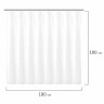 Штора для ванной комнаты CRYSTAL WALL с 3D-эффектом водонепроницаемая, 180х180 см, LAIMA HOME, 608451 Штора для ванной комнаты CRYSTAL WALL с 3D-эффектом водонепроницаемая, 180х180 см, LAIMA HOME, 608451