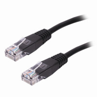 Кабель (патчкорд) UTP 5E категория, RJ-45, 5 м, SONNEN, для подключения по локальной сети LAN, 513124