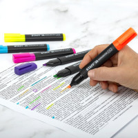 Набор текстовыделителей STAFF "Basic Budget HL-02N", 6 ЦВЕТОВ, НЕОН, линия письма 1-5 мм, 152296 Набор текстовыделителей STAFF "Basic Budget HL-02N", 6 ЦВЕТОВ, НЕОН, линия письма 1-5 мм, 152296