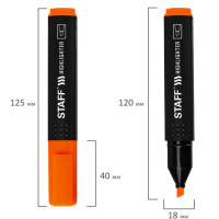Набор текстовыделителей STAFF "Basic Budget HL-02N", 6 ЦВЕТОВ, НЕОН, линия письма 1-5 мм, 152296 Набор текстовыделителей STAFF "Basic Budget HL-02N", 6 ЦВЕТОВ, НЕОН, линия письма 1-5 мм, 152296