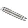 Набор PARKER "Jotter Stainless Steel CT": шариковая ручка синяя и механический карандаш, 2093256 Набор PARKER "Jotter Stainless Steel CT": шариковая ручка синяя и механический карандаш, 2093256