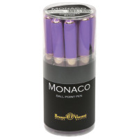 Ручка шариковая BRUNO VISCONTI Monaco, лавандовый корпус, узел 0,5 мм, линия 0,3 мм, синяя, 20-0125/16 Ручка шариковая BRUNO VISCONTI Monaco, лавандовый корпус, узел 0,5 мм, линия 0,3 мм, синяя, 20-0125/16