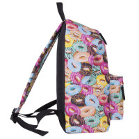 Рюкзак BRAUBERG, универсальный, сити-формат, Donuts, 20 литров, 41х32х14 см, 228862 Рюкзак BRAUBERG, универсальный, сити-формат, Donuts, 20 литров, 41х32х14 см, 228862