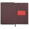 Ежедневник датированный 2024 А5 138x213 мм BRAUBERG "Chameleon", под кожу, черный/красный, 114925 Ежедневник датированный 2024 А5 138x213 мм BRAUBERG "Chameleon", под кожу, черный/красный, 114925