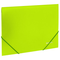 Папка на резинках BRAUBERG "Neon", неоновая, зеленая, до 300 листов, 0,5 мм, 227460 Папка на резинках BRAUBERG "Neon", неоновая, зеленая, до 300 листов, 0,5 мм, 227460