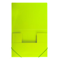 Папка на резинках BRAUBERG "Neon", неоновая, зеленая, до 300 листов, 0,5 мм, 227460 Папка на резинках BRAUBERG "Neon", неоновая, зеленая, до 300 листов, 0,5 мм, 227460