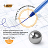 Ручки шариковые BIC "Round Stic", НАБОР 3 шт., СИНИЕ, узел 1 мм, линия письма 0,32 мм, пакет, 9021522