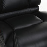 Кресло из натуральной кожи BRABIX PREMIUM "Infinity EX-707", дерево, черное, 531826