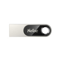 Флеш-диск 64 GB NETAC U278, USB 2.0, металлический корпус, серебристый/черный, NT03U278N-064G-20PN Флеш-диск 64 GB NETAC U278, USB 2.0, металлический корпус, серебристый/черный, NT03U278N-064G-20PN
