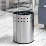 Корзина металлическая для мусора LAIMA "Bionic", 7 л, матовая, перфорированная, несгораемая, 232267 Корзина металлическая для мусора LAIMA "Bionic", 7 л, матовая, перфорированная, несгораемая, 232267