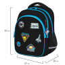 Рюкзак BRAUBERG OPTIMA, 2 отделения, с брелком, "Open space", 36х27х18 см, 272095 Рюкзак BRAUBERG OPTIMA, 2 отделения, с брелком, "Open space", 36х27х18 см, 272095