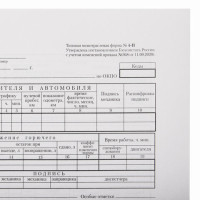 Бланк бухгалтерский типографский "Путевой лист грузового автомобиля с талоном", А4 (198х275 мм), СПАЙКА 100 шт., 130137 Бланк бухгалтерский типографский "Путевой лист грузового автомобиля с талоном", А4 (198х275 мм), СПАЙКА 100 шт., 130137