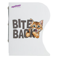 Подставка-держатель для книг и учебников ЮНЛАНДИЯ "Bite Back", раздвижная, металлическая, 237890, 237900