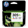 Картридж струйный HP (3YM63AE) DJ 2320/2720/4120, №305XL, трехцветный, оригинальный, ресурс 200 страниц Картридж струйный HP (3YM63AE) DJ 2320/2720/4120, №305XL, трехцветный, оригинальный, ресурс 200 страниц