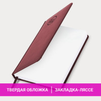 Ежедневник датированный 2025, А5, 138x213 мм, BRAUBERG "Favorite", под кожу, бордовый, 115759 Ежедневник датированный 2025, А5, 138x213 мм, BRAUBERG "Favorite", под кожу, бордовый, 115759