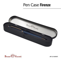 Ручка подарочная шариковая BRUNO VISCONTI "Firenze", корпус синий, 1 мм, футляр, синяя, 20-0299/01