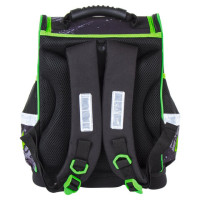 Ранец ЮНЛАНДИЯ WISE, 1 отделение, 3 кармана, устойчивое дно, "Offroad", 37х29х15 см, 228814