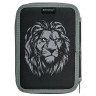 Пенал BRAUBERG, 2 отделения, полиэстер, 21х14 см, "Savage lion", 272331 Пенал BRAUBERG, 2 отделения, полиэстер, 21х14 см, "Savage lion", 272331