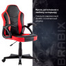 Кресло компьютерное BRABIX "Shark GM-203", экокожа, черное/красное, 532512 Кресло компьютерное BRABIX "Shark GM-203", экокожа, черное/красное, 532512