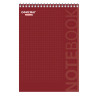 Блокнот А4, 80 л., гребень, жесткая подложка, клетка, ОФИСМАГ, красный, 200х285 мм, 129864 Блокнот А4, 80 л., гребень, жесткая подложка, клетка, ОФИСМАГ, красный, 200х285 мм, 129864