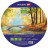 Холст на картоне BRAUBERG ART "CLASSIC", 40 см, грунтованный, круглый, 100% хлопок, мелкое зерно, 190624