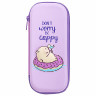 Пенал BRAUBERG, 1 отделение, 1 откидная планка, EVA, 22х10х5 см, "Capybara", 272335